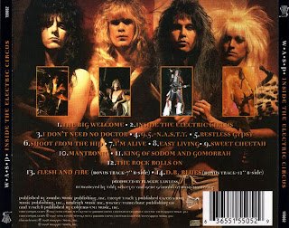 W.A.S.P. – Inside The Electric Circus HQ [Lyrics]