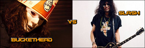 Slash vs Buckethead