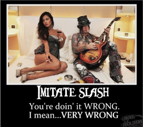 Slash impersonator DJ Ashba