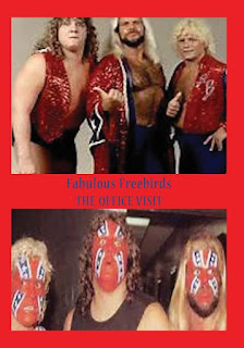 Fabulous Freebirds confederate flag. PunkMetalRap.com