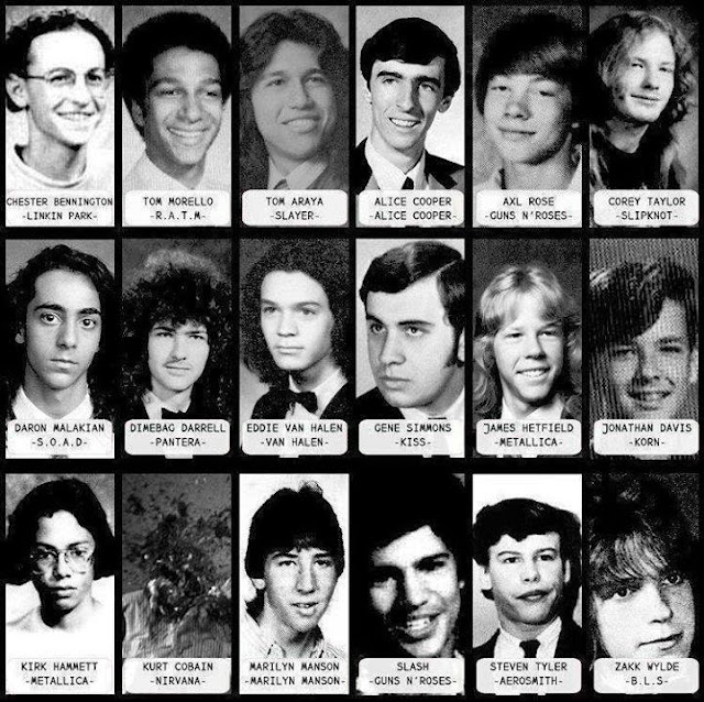 Heavy Metal heros college photos