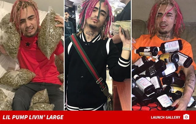 Lil Pump's priorities: weed, Money, and lean... PYGear.com