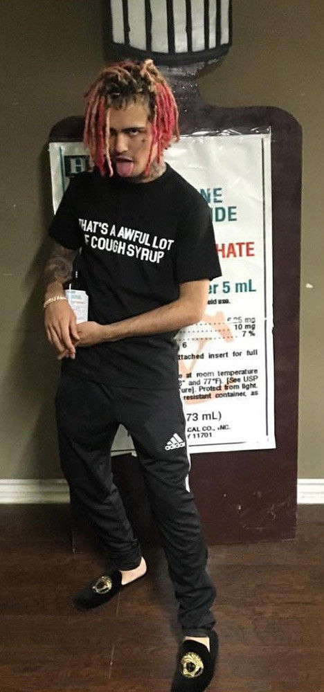 THAT'S A AWFUL LOT OF COUGH SYRUP Lil Pump T-shirt
