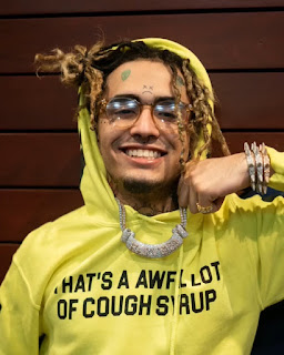 That's a awful lot of cough syrup Lil Pump lean shirt