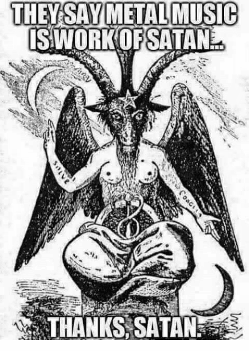 Thank you Satan