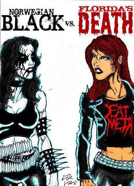 Black Metal vs. Death Metal