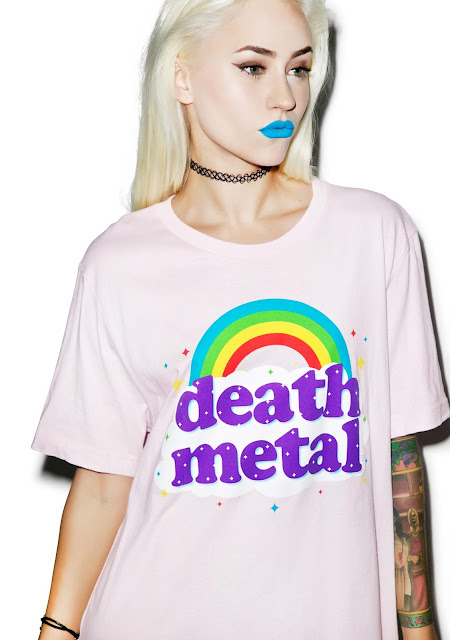 Death Metal cute girl