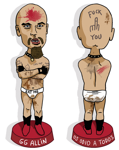 GG Allin  #PMRC PunkMetalRap.com