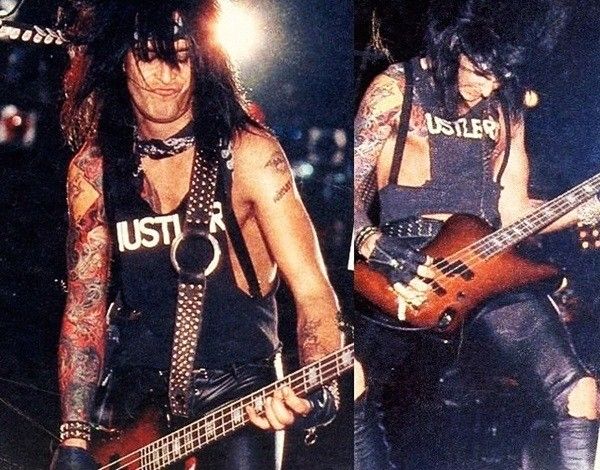 Nikki Sixx HUSTLER shirt