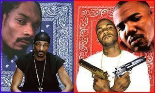 Which rappers are in the Crips and Bloods?