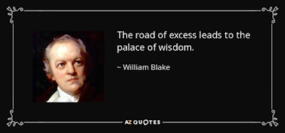 The road of excess leads to the palace of wisdom. #PMRC PunkMetalRap.com