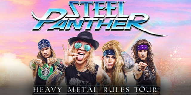 Steel Panther - Heavy Metal Rules Tour  #PMRC PunkMetalRap.com