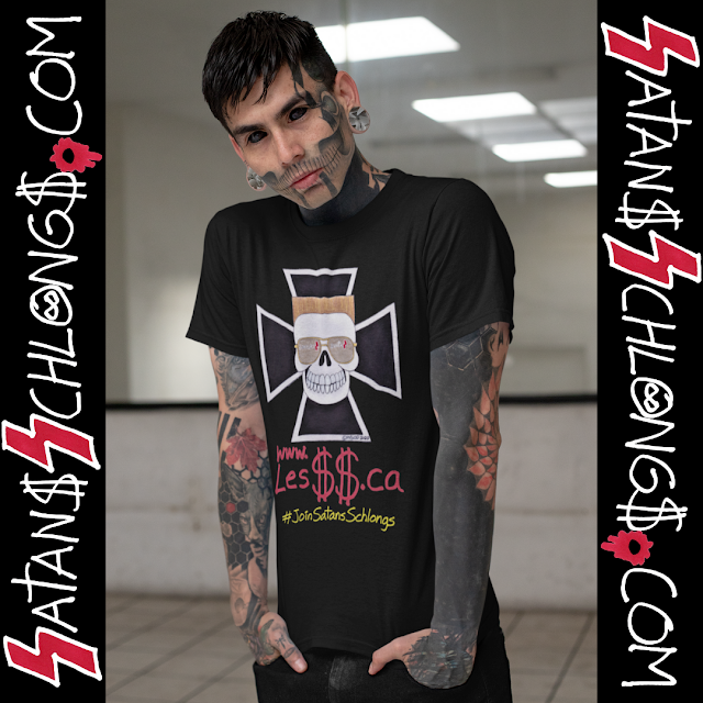 Eyes Tattooed Black’s Satans Schlongs Member
