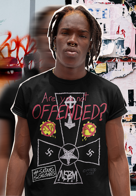 OFFENDED NSBM T-Shirt. SatansSchlongs.com