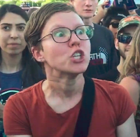 SJW offended snowflake by excellence.  PunkMetalRap.com